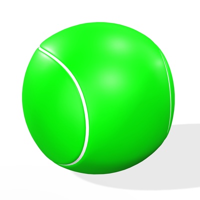 tennis palla griglia rete giocatore guerriero rafa nadal racchetta campo 3d print model - Mito3D