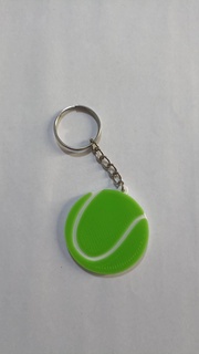 tennis ball keychain Home paddle 3d print model - Mito3D