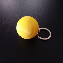tennis ball keychain key ring game gift 3d print model - Mito3D