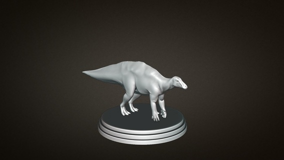 tenontosaurus dinosaur 3d printing toy print model toys 3d print model - Mito3D