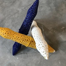 tensegrity-Skulptur Kunst biomimikry buckminster fuller bucky Struktur 3d print model - Mito3D