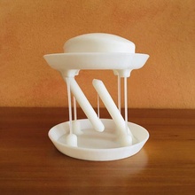 tensegrity soap dish 3d print model - Mito3D