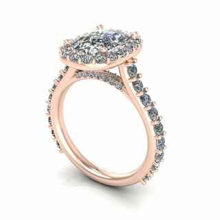 tensión diamante anillo r21 león plata oro joyería joya imprimible 3d modelo tendencia Moda diseño zbrush 3d print model - Mito3D