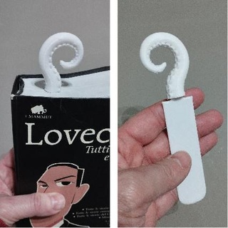 tentacle bookmark tentacle cthulhu lovecraft horror bookmark book alien sergio inglese  3d print model - Mito3D