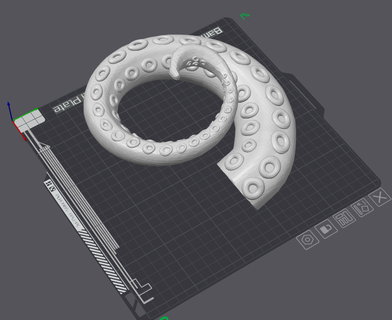 tentacle horns horns tentacle cosplay cthulhu fawn  3d print model - Mito3D