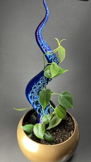 Tentakel Zimmerpflanze Unterstützung Dekor Tier Tintenfisch Tental Pflanze Gitter Zuhause Haus Dekoration 3d print model - Mito3D
