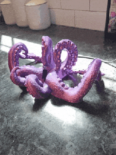 tentacle nintendo switch lite dock Game octopus ocean game gaming holder mount creature animal tablet smartphone video games 3d print model - Mito3D