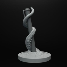 Tentakel Stift Halter Unterstützung Gadget Büro Tier Tintenfisch Krake Monster Meer Marine wacom Bleistift 3d print model - Mito3D