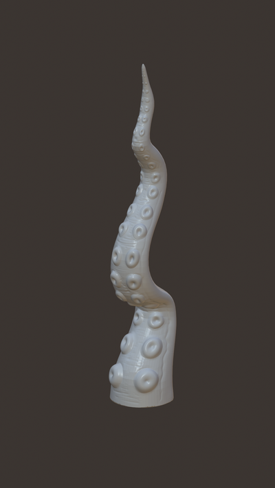 tentacle sculpture art octopus tentacles art squid 3d print model - Mito3D