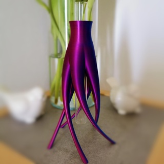 tentacle vase 3d print model - Mito3D