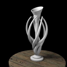 tentacular vase flower plant ornament environment decoration 3d print model - Mito3D