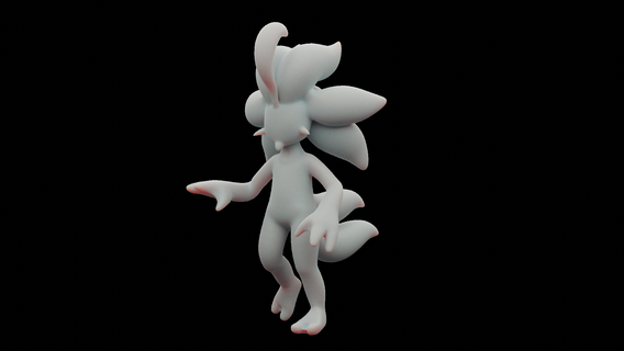 tental temtem tem tempedia cute creature monster figure figurine toy game model 3d print model - Mito3D