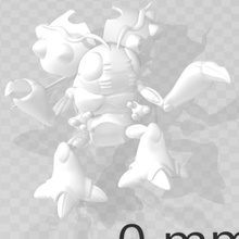 tentomon art digimon l'anime dessin animé bug beetle 3d print model - Mito3D