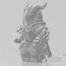teostra alpha armor lego minifigure monster hunter 3d print model - Mito3D