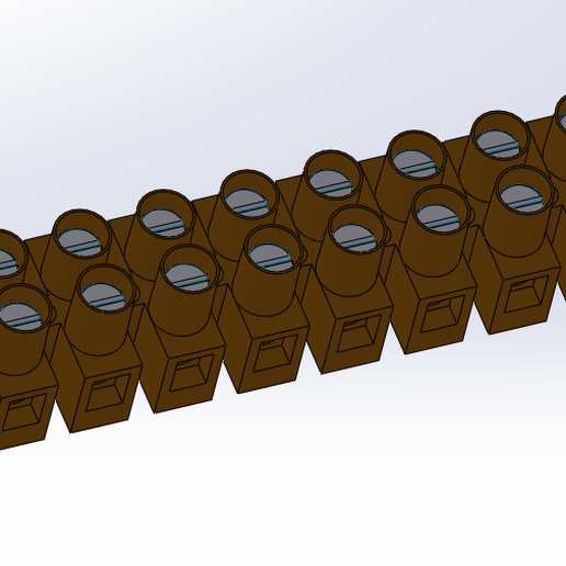 terminal bloquear 3D print model - Mito3D