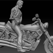 terminator bike movies 3d print model - Mito3D