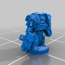 terminator command variant - 6-8mm remix epic epic30k horus heresy toy 3d print model - Mito3D