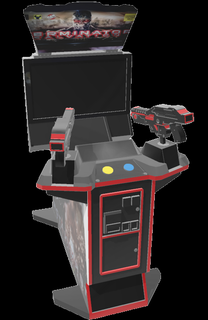 terminator salvation arcade machine Gadget retro shooter game 3d print model - Mito3D