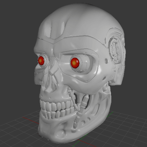 terminator t800 vari 3D print model - Mito3D