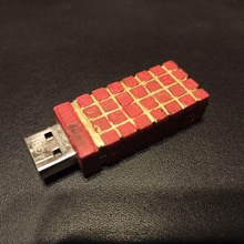 terminatore t800 processore patata fritta USB Astuccio guaina 3d print model - Mito3D