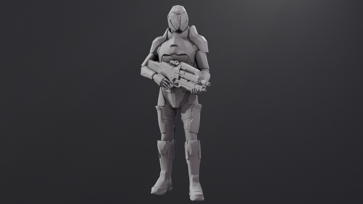 terminus armor mass game game shepard 3d print model - Mito3D