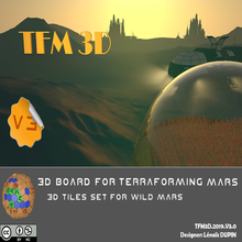 terraformare marte consiglio di amministrazione 3d gioco giocattolo pimp il mio da tavolo 3d print model - Mito3D