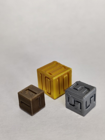terraformação marte moeda cubos moedas cubo terrafroming jogos tabuleiro 3d print model - Mito3D