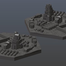 terraforming mars ticaret kolonisi koloni oyun 3d print model - Mito3D