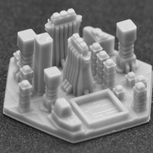 terraforming mars generic city 4 game 3d print model - Mito3D