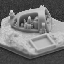 la terraformation de mars ville générique 8 jeu 3d print model - Mito3D