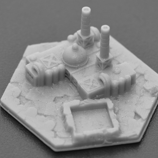 terraformare marte preludium polar industrie gioco 3D print model - Mito3D