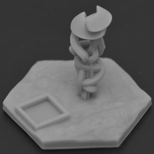 terraformare marte sintetico albero gioco 3d print model - Mito3D