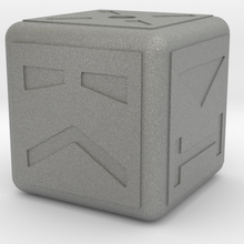 Terrahawks küp robot 3d print model - Mito3D