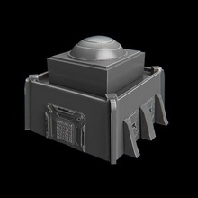 terrain futuristic warhammer battletech game miniature tabletop boardgame 3d print model - Mito3D
