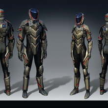 terran armor 110 112 116 118 16 18 19 cryptic studios season 11 star trek sto task force toys people 3d print model - Mito3D