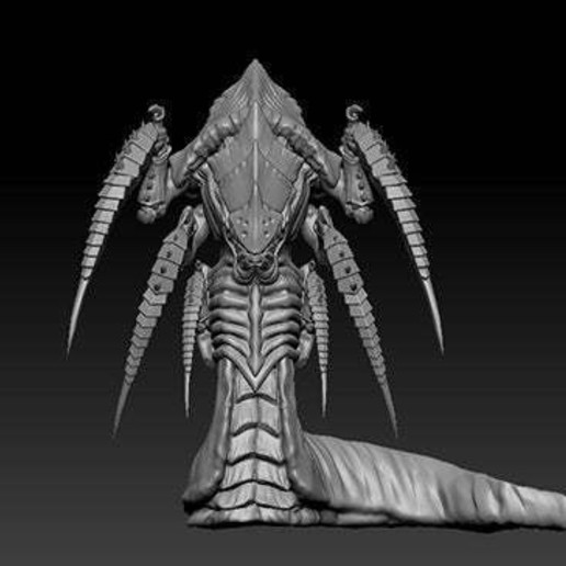 terri bug dello spazio art modelli warhammer 40k tiranidi alien Warhammer 3D print model - Mito3D