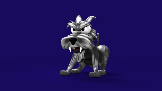 Terrier Schnauzer Hund Spielzeug Sammlung Kunst Haustier Maskottchen 3d print model - Mito3D