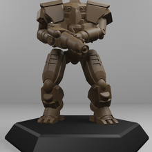 terror pássaro mech mecha robô americano battletech jogo guerra tabuleiro figura 3d print model - Mito3D