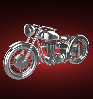 terrot 500 rgst 1953 moto bicyclette moteur vélo two wheeled véhicule motard sport vitesse turbo roadster hachoir 3d print model - Mito3D