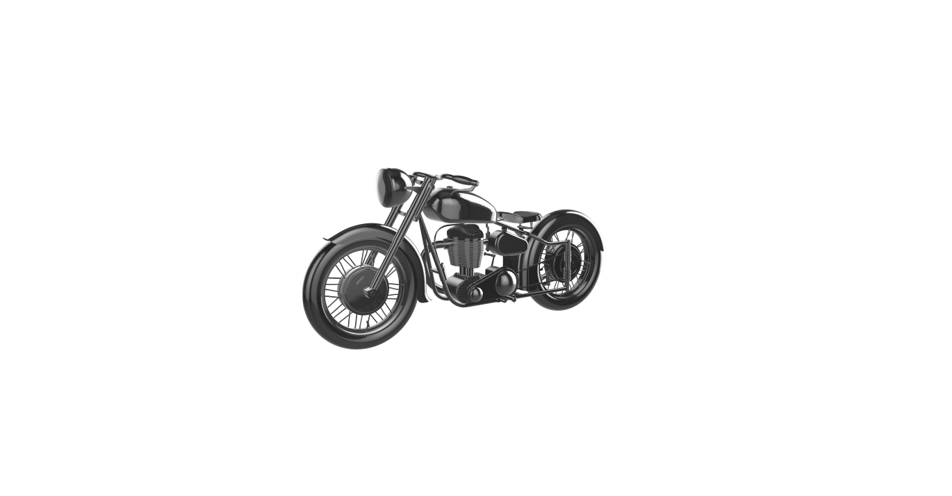 terrot Scusa 500cc 1953 moto motociclo motore bicicletta motocicletta motorrad 3D print model - Mito3D