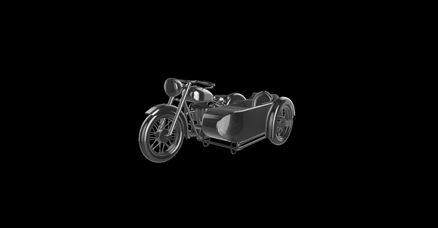 Terrot rgst a500cc moto Motorrad Motor Fahrrad le la motorrad 3d print model - Mito3D