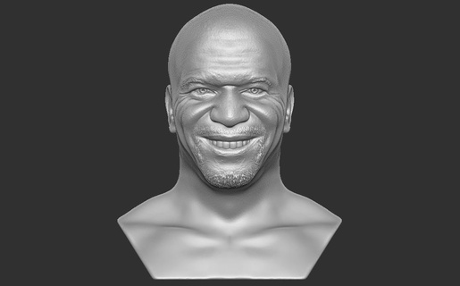 Terry tripulações fracasso 3d impressão América obteve talento simon cowell chris Rocha comédia nfl futebol ator celebridade brooklyn 99 hollywood apresentador tv filme 3d print model - Mito3D