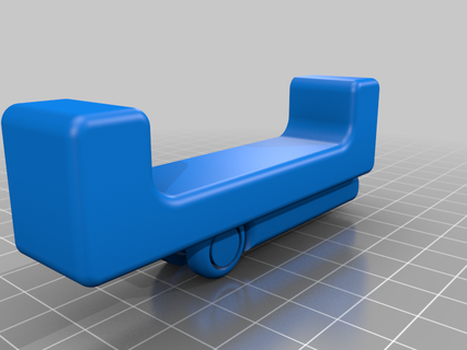 tesla airpod holder - foldable small 3d print model - Mito3D