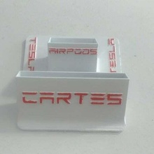 Tesla Airpods Karten Halter Unterstützung Stand Apfel Karte Kartenhalter Elon Moschus Modell DIY 3d print model - Mito3D