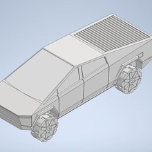 tesla cybertruck vários hotwheels diecast 3d print model - Mito3D