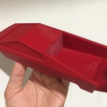 tesla cybertruck snap-fit folding tailgate game elon musk motors vehicles 3d print model - Mito3D
