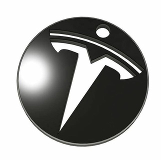 Tesla chaveiro 3d print model - Mito3D