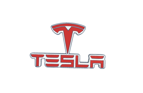 Tesla logo arabalar kullanım elektrik 3d print model - Mito3D