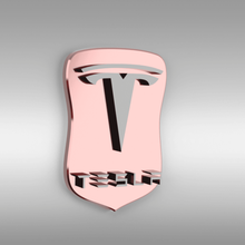 Tesla logotipo 3d print model - Mito3D