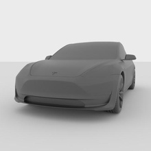 tesla model 3 3d printing architecture electric car print stl impression transport spacex miniature american sportcar supercar fast voiture printable race videogame body hobby vehicles elon musk 3d print model - Mito3D